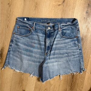 American Eagle Outfitters Light Blue Jean Shorts